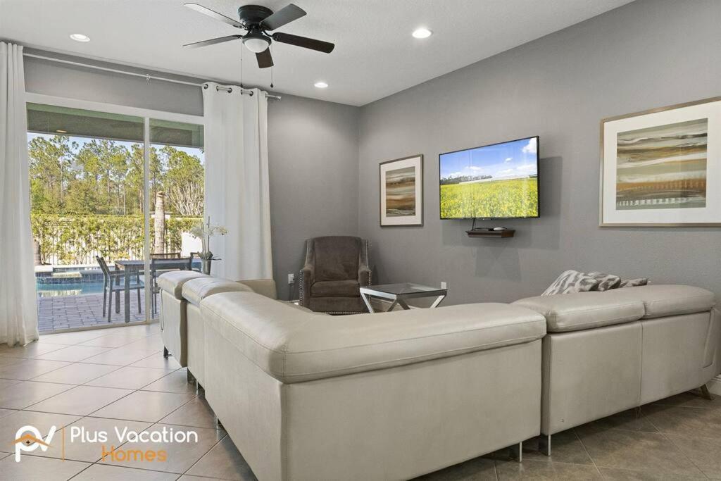 551-Luxury 8 Bedrooms Villa Pool& Spa-Movie Room Orlando Esterno foto